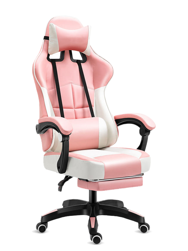 Billig Liggande hög rygg Fotstödskudde Sits Dator PC Game Racing Gaming Stol för Gamer 