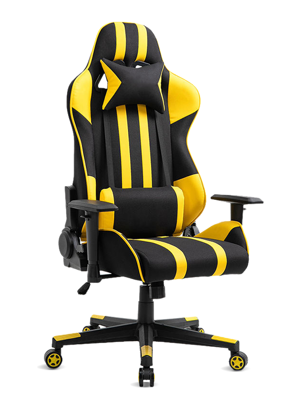 Swivel Racing Chair PU-läder Justerbar dator Kontorsspelstol 