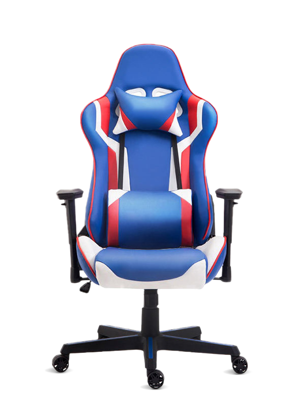 Fashionabla Swivel PC-kontorsspelstol racingstol för gamer PU-gamingstol 
